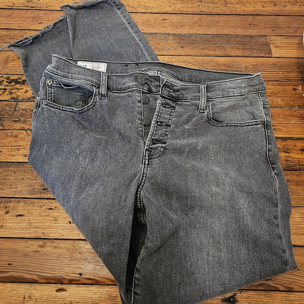 Women's GAP Black Skinny Jeans, size 16T